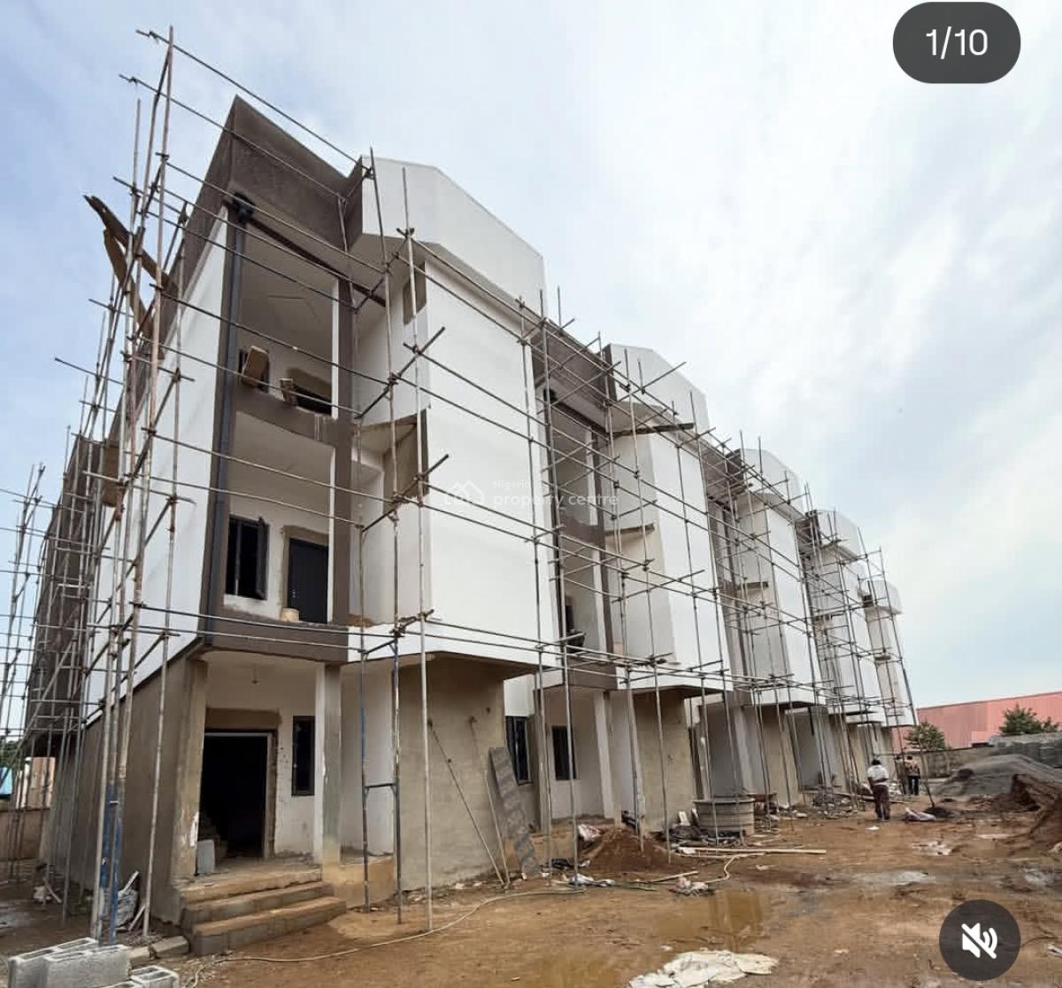 5 Bedroom Terraced Duplex + Bq, Jabi, Abuja, Terraced Duplex for Sale