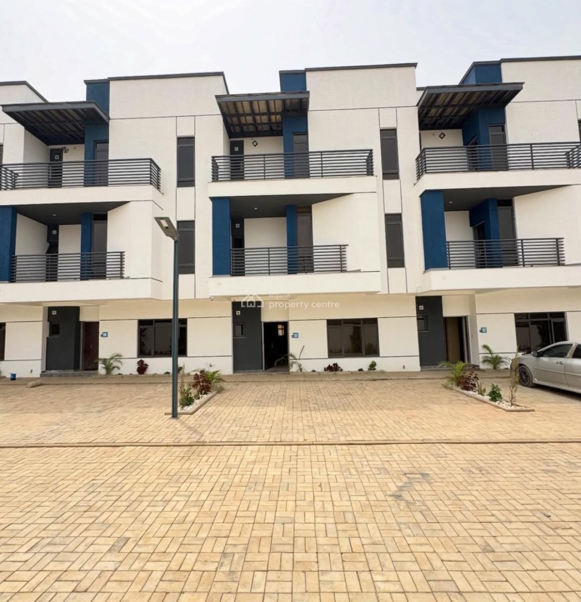 Newly Built 4 Bedrooms Terraced Duplex+ Bq, Jabi, Abuja, Terraced Duplex for Rent