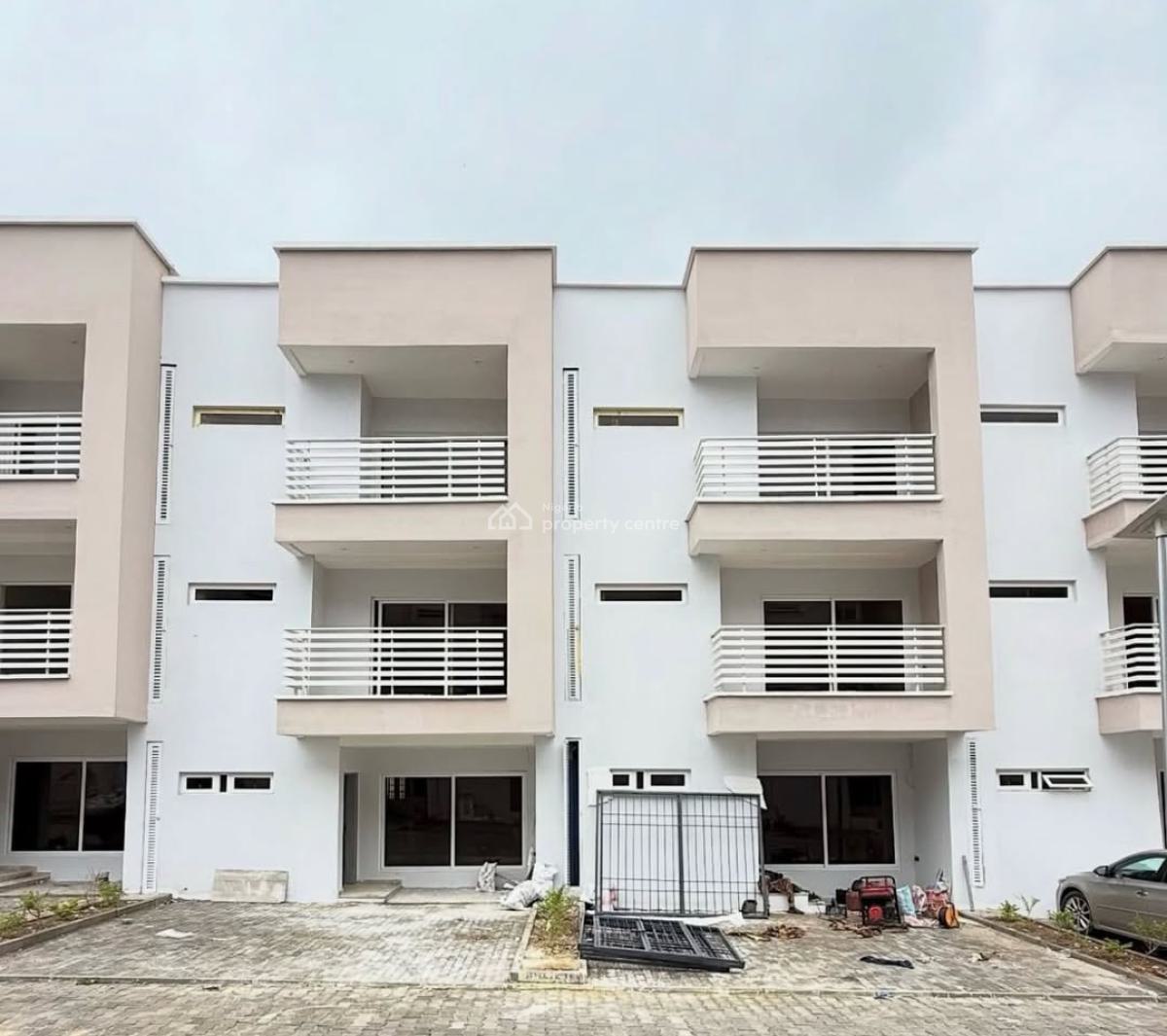 Newly Built 4 Bedrooms Terraced Duplex + Bq, Utako, Abuja, House for Rent