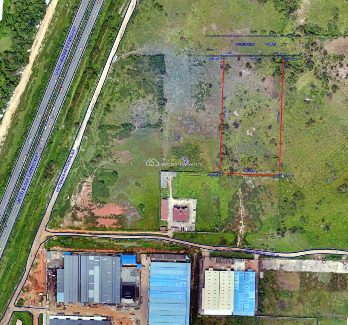 Mixed-use Development Land, Aduke Ibirogba Industrial Avenue, Ifo, Ogun, Mixed-use Land for Sale