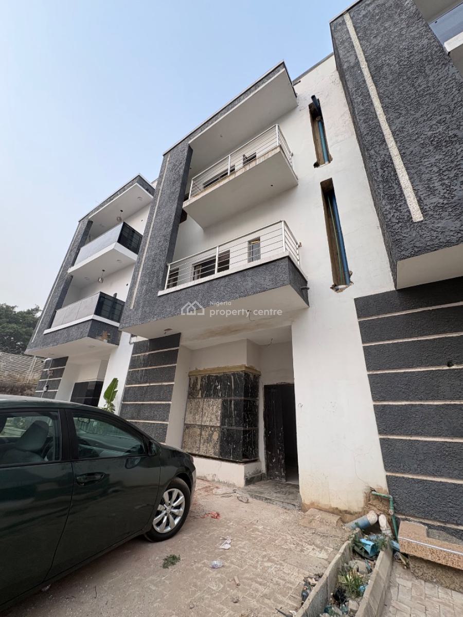 New 4-bedroom Duplex, Garki, Abuja, Terraced Duplex for Rent