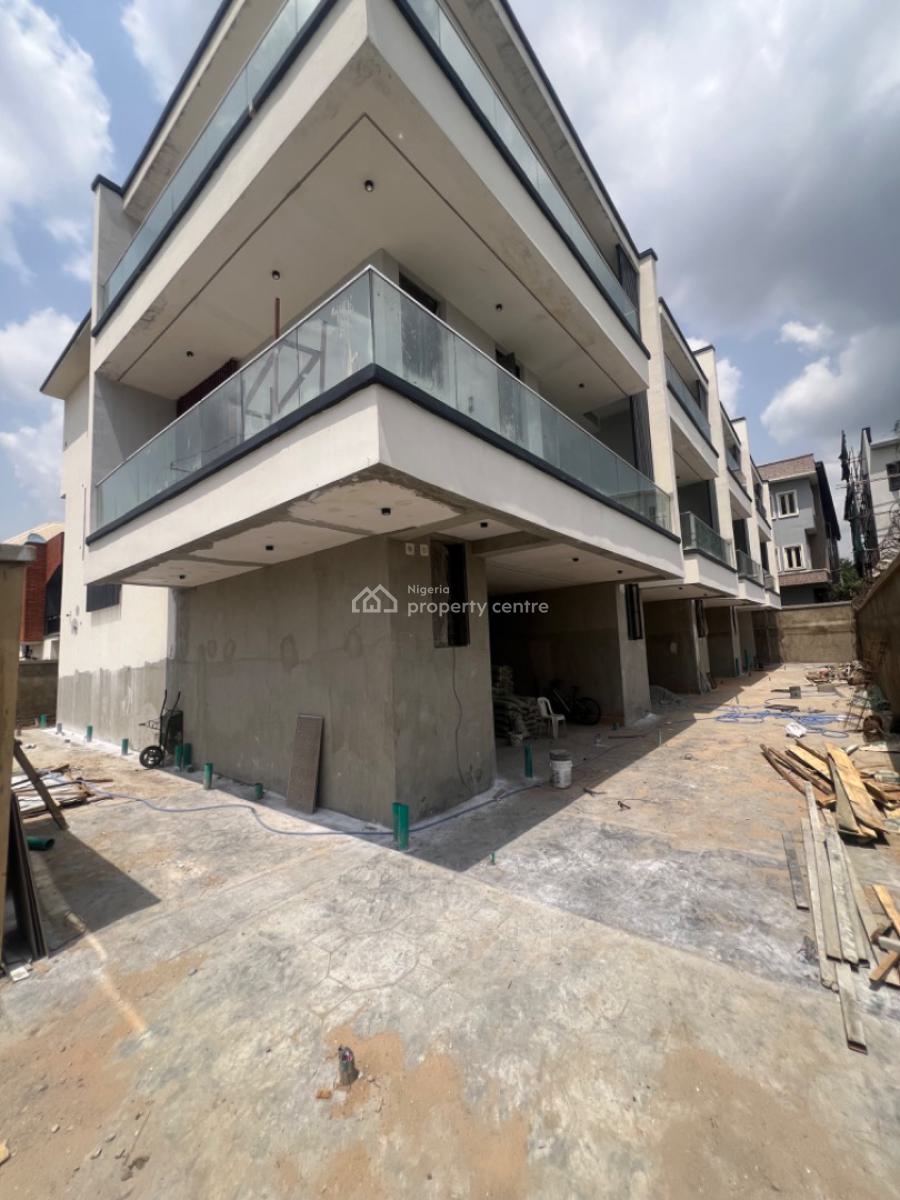 Fully Automated 4 Bedrooms Terraced Duplex House with a Bq, Gra, Ogudu, Lagos, Terraced Duplex for Sale