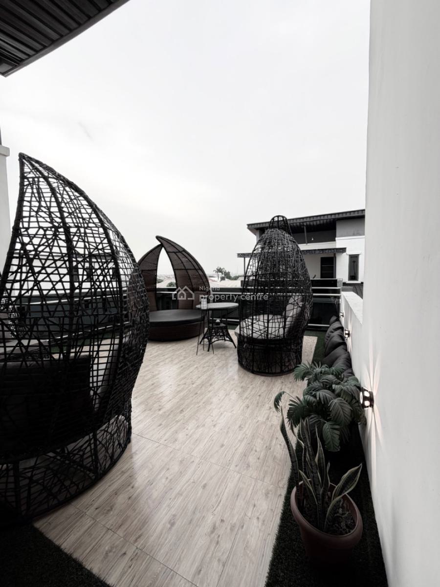 Uniquely Styled 4 Bedroom Terrace Duplex with Bq, Gra Phase 1, Magodo, Lagos, Terraced Duplex for Sale