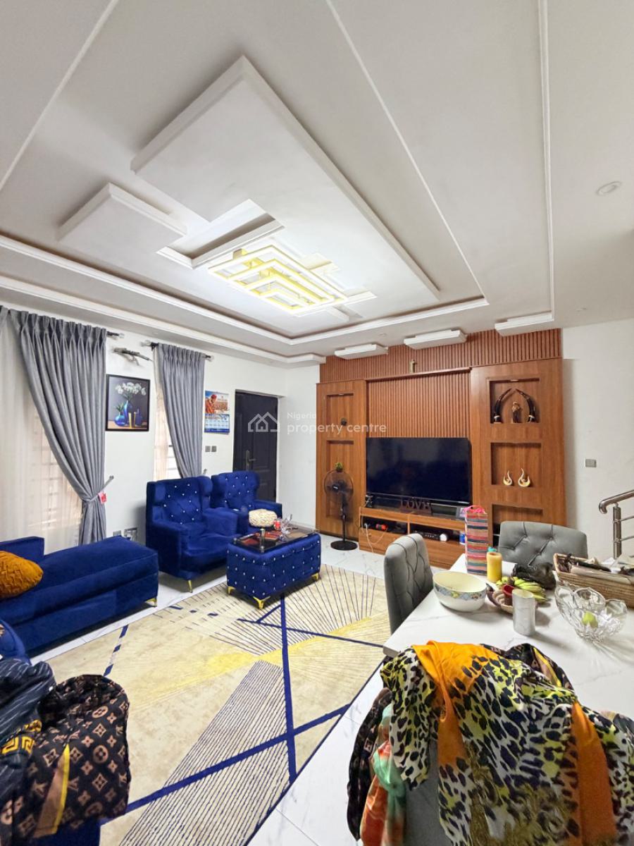Uniquely Styled 4 Bedroom Terrace Duplex with Bq, Gra Phase 1, Magodo, Lagos, Terraced Duplex for Sale