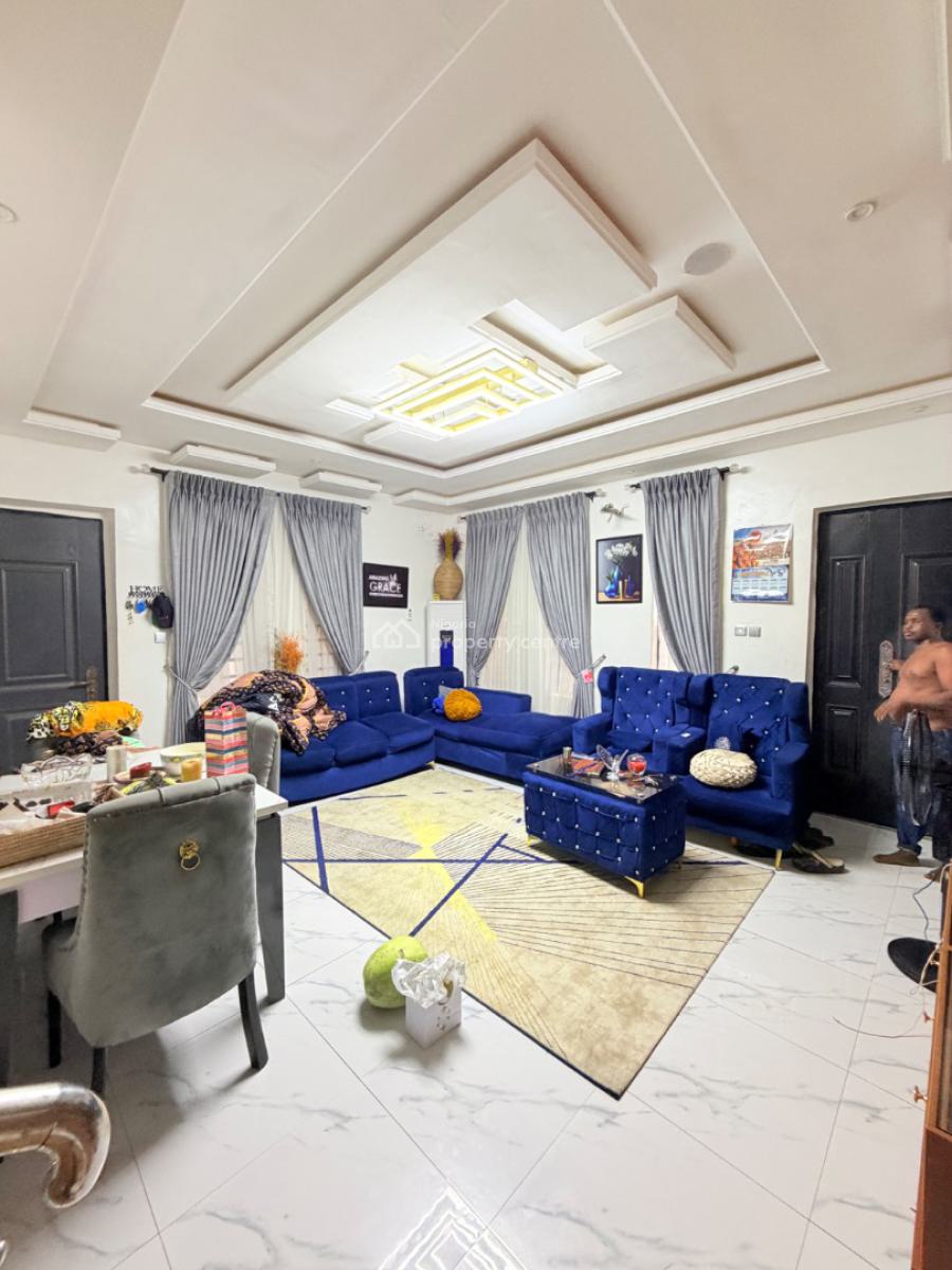 Uniquely Styled 4 Bedroom Terrace Duplex with Bq, Gra Phase 1, Magodo, Lagos, Terraced Duplex for Sale