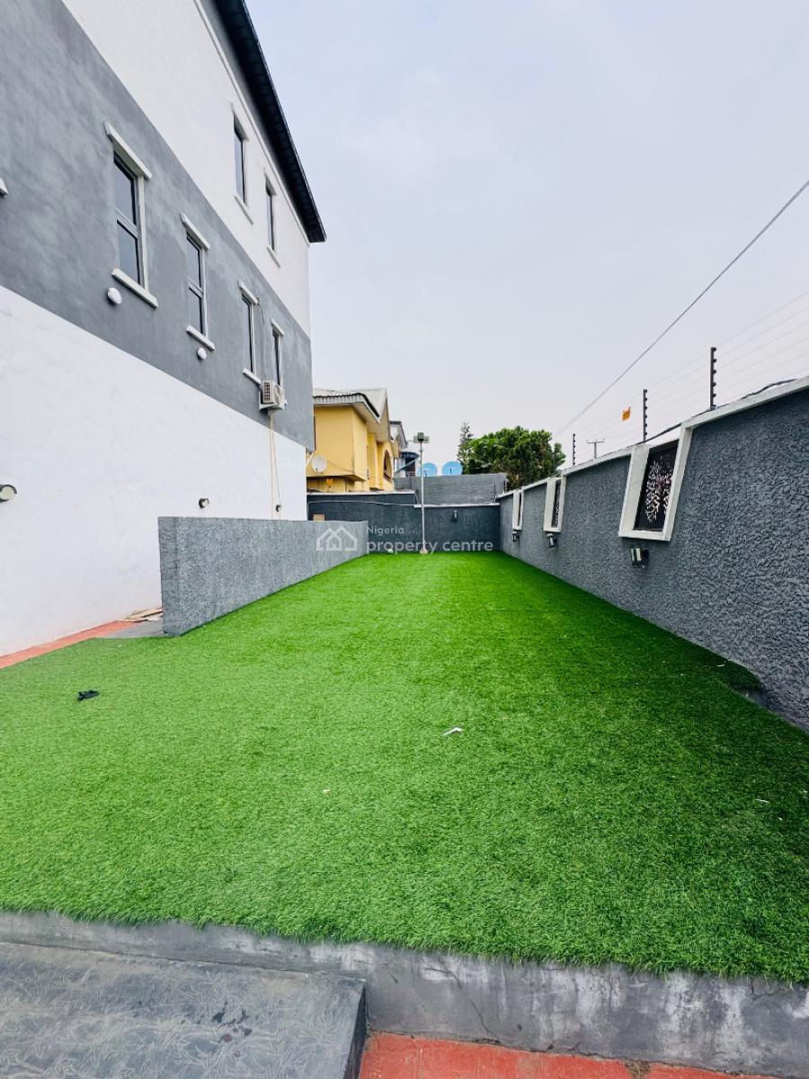 Uniquely Styled 4 Bedroom Terrace Duplex with Bq, Gra Phase 1, Magodo, Lagos, Terraced Duplex for Sale