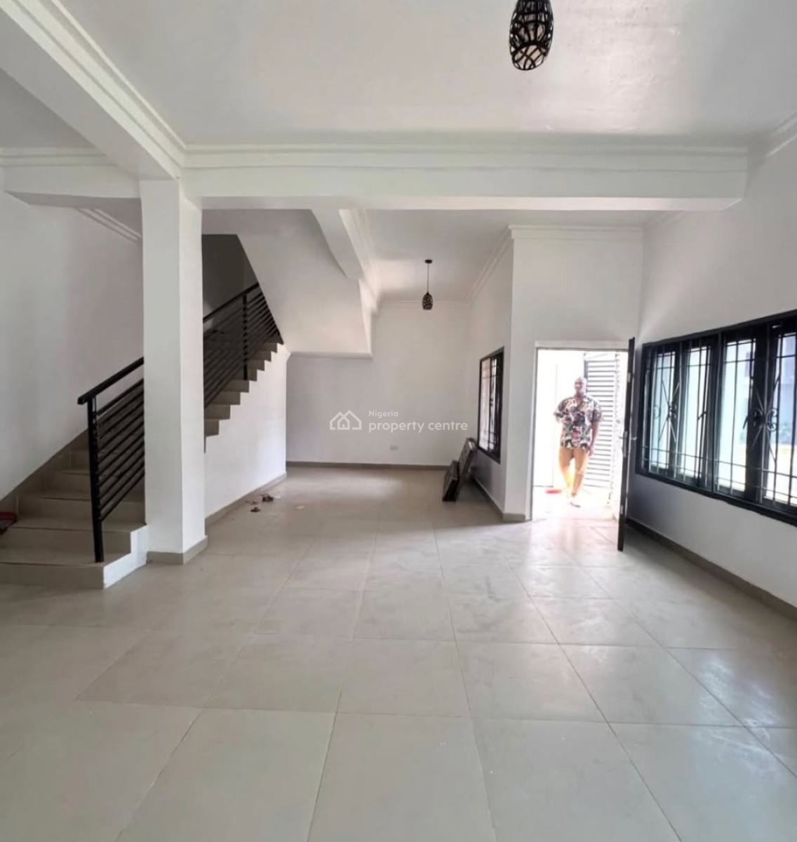 Newly Built 4 Bedrooms Terraced Duplex, By Godab Estate, Life Camp, Abuja, Terraced Duplex for Rent