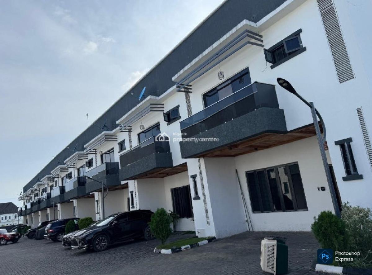 Fully Serviced Cool House (brand New), Pinnock Beach, Osapa, Lekki, Lagos, Terraced Duplex for Rent