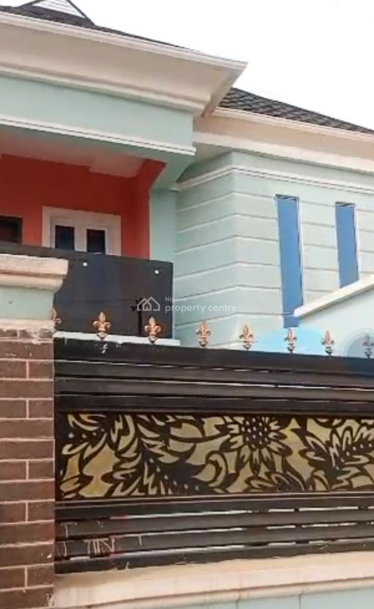 Tastefully Built 4-bedroom Duplex with a Big Shop at The Front, Facing, New London Estate, Baruwa, Baruwa, Ipaja, Lagos, Detached Duplex for Sale