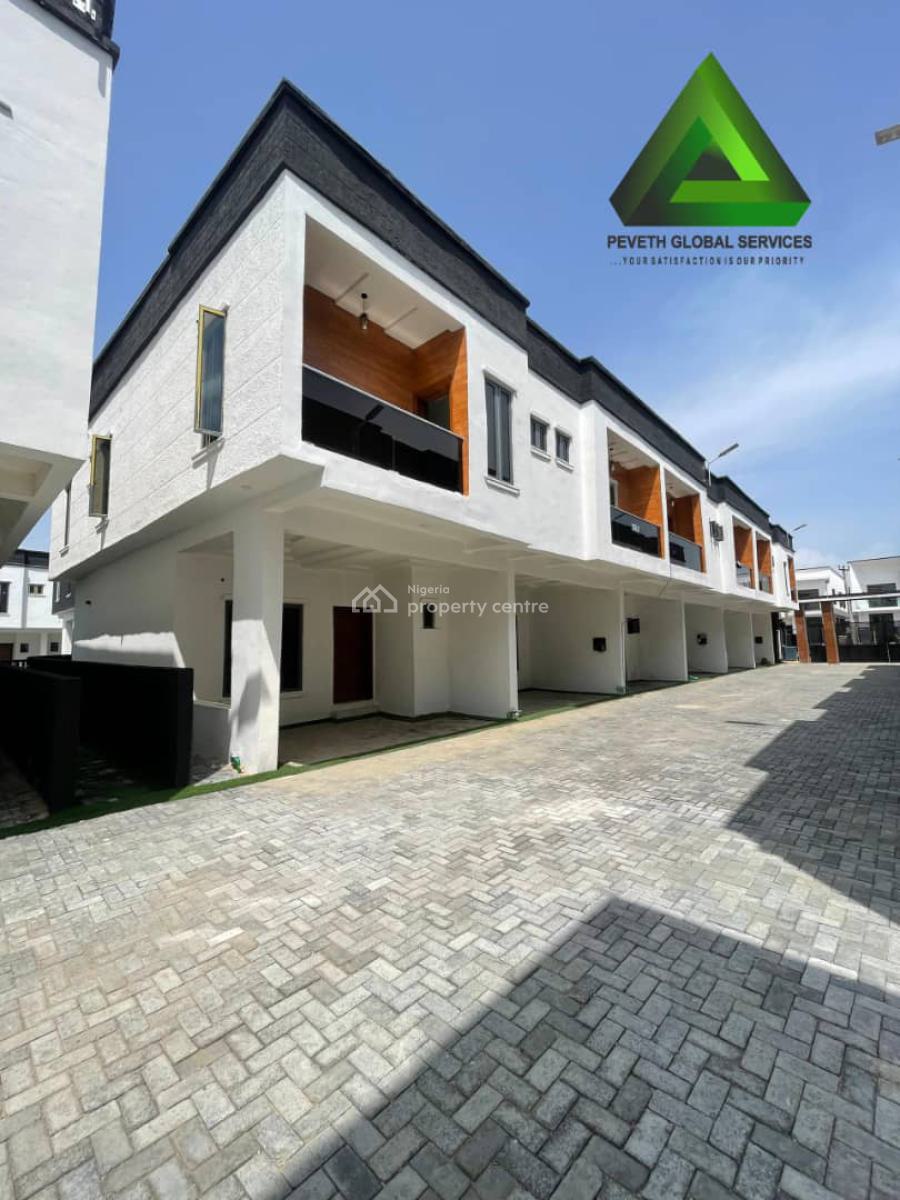 Super Distress Fully Furnished Luxury 3 Bedroom Terrace Duplex, Ikota Gra, Lekki, Lagos, Terraced Duplex for Sale
