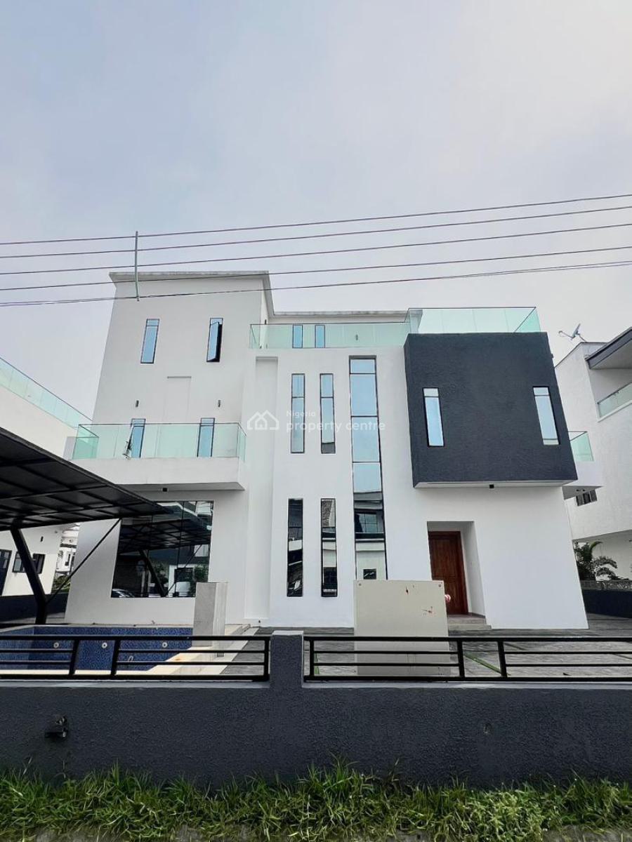 Luxury 5-bedroom Fully Detached House with Modern Finishing  on 450sqm, Osapa, Lekki, Lagos, Detached Duplex for Sale