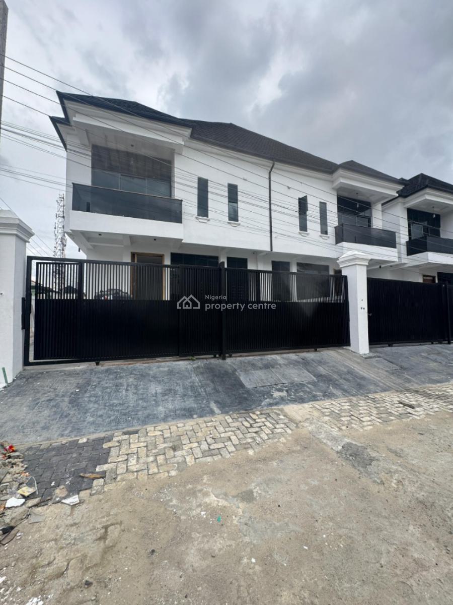 Spacious 4bedroom Semi Detached, Osapa, Lekki, Lagos, Semi-detached Duplex for Sale