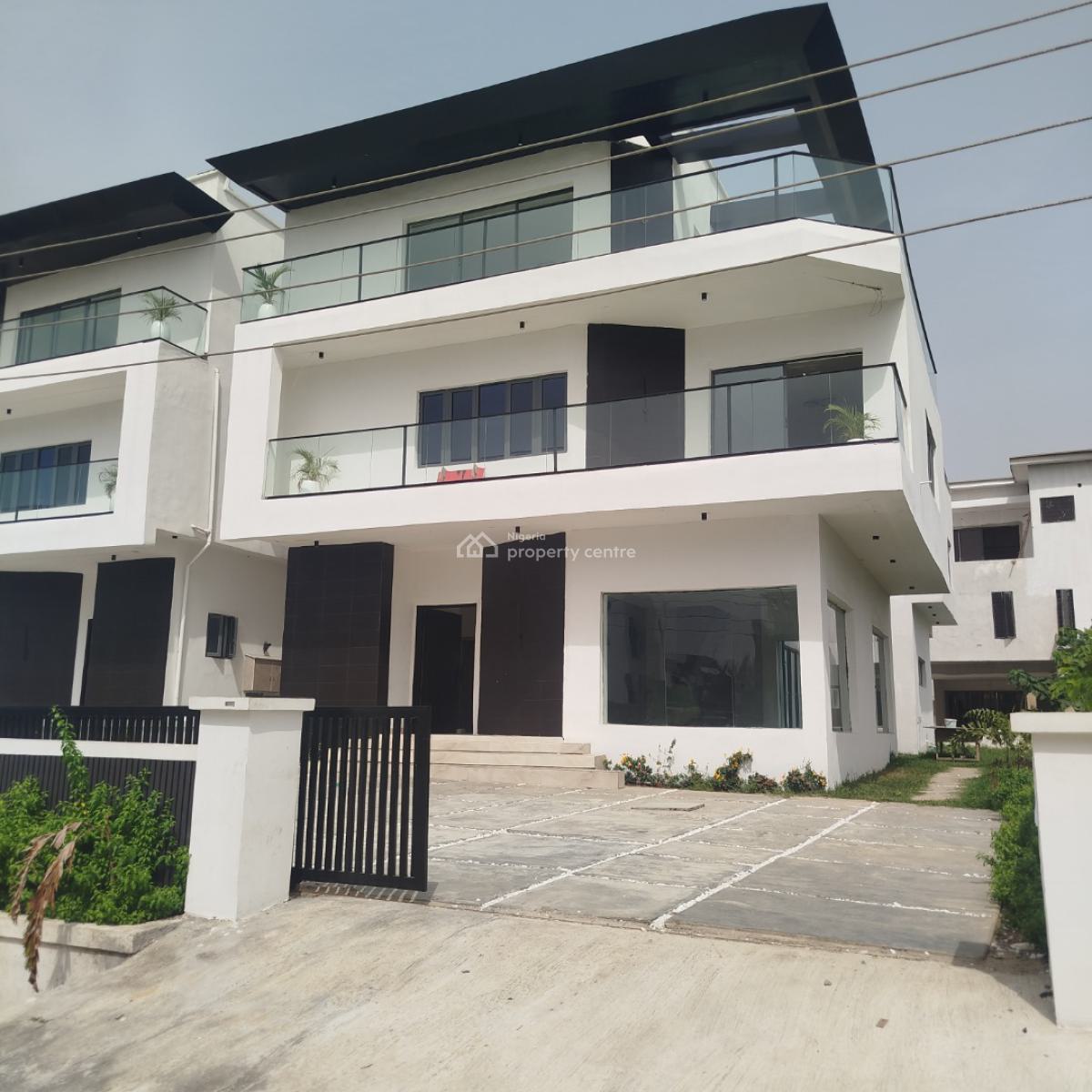 Luxury 5 Bedrooms Fully Detached Duplex with Bq, Megamound Estate, Off Lekki County Homes, Ikota, Lekki, Lagos, Detached Duplex for Sale