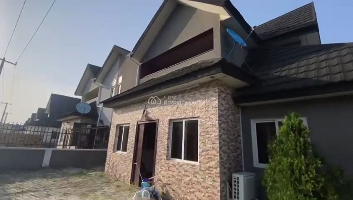3 Bedroom Elevated Bungalow with Mini Flat Bq, Diamond Estate, Sangotedo, Ajah, Lagos, Semi-detached Bungalow for Sale