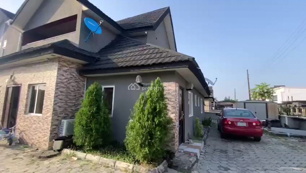 3 Bedroom Elevated Bungalow with Mini Flat Bq, Diamond Estate, Sangotedo, Ajah, Lagos, Semi-detached Bungalow for Sale