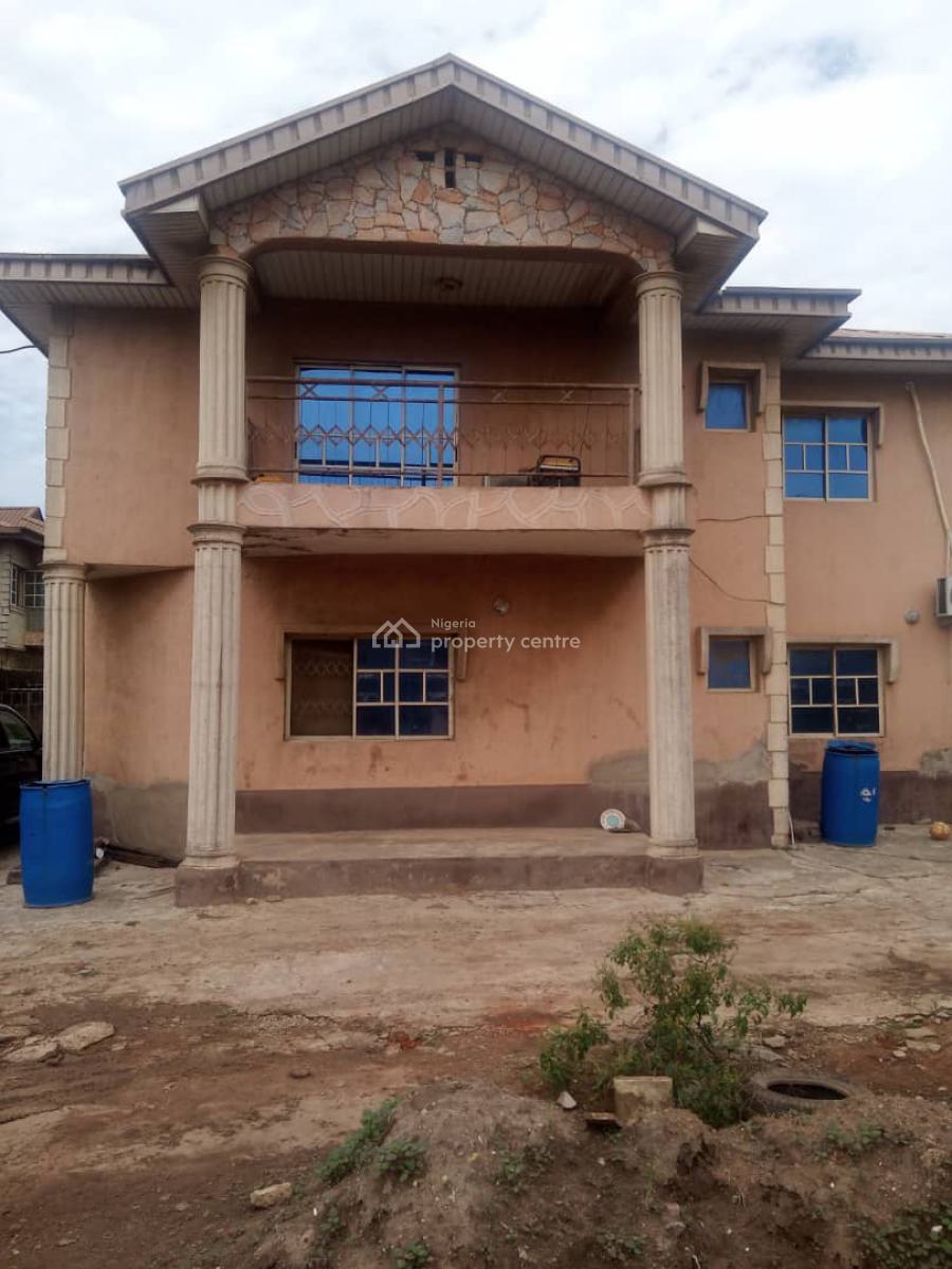 2 Units of Three Bedroom Flat on a Plot of Land, Aboyade Estate, Obasanjo, Sango Ota, Ogun, House for Sale