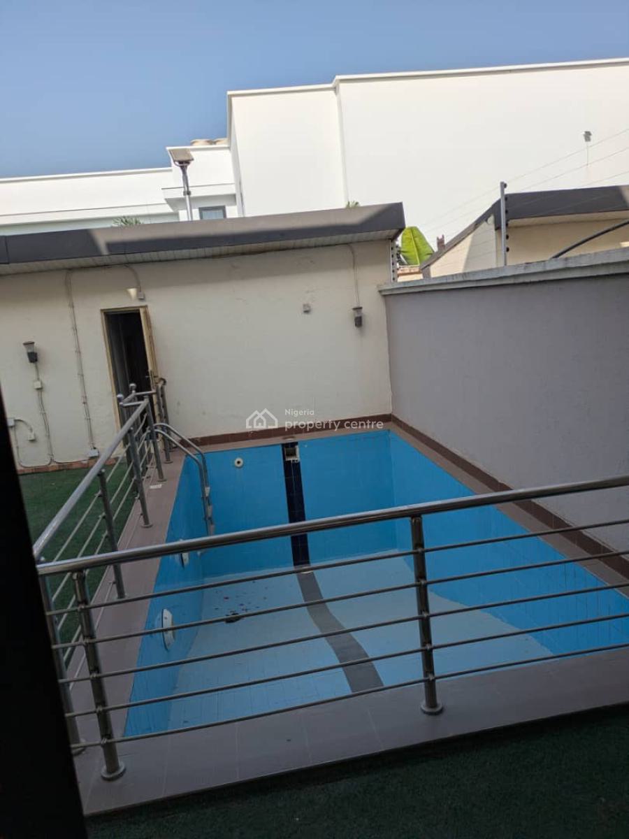 Fully Serviced 4 Bedroom Semi Detached Duplex with Swimming Pool & Bq, Private, Jabi, Abuja, House for Rent