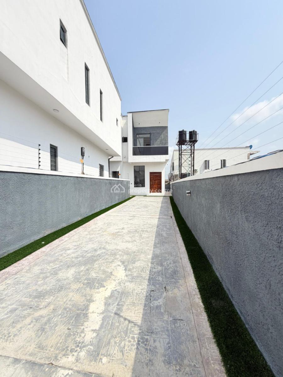 4 Bedroom Duplex with Enough Compound Space for a Party, Within a Very Secured Estate in Ajah, Lekki, Lagos, Semi-detached Duplex for Sale