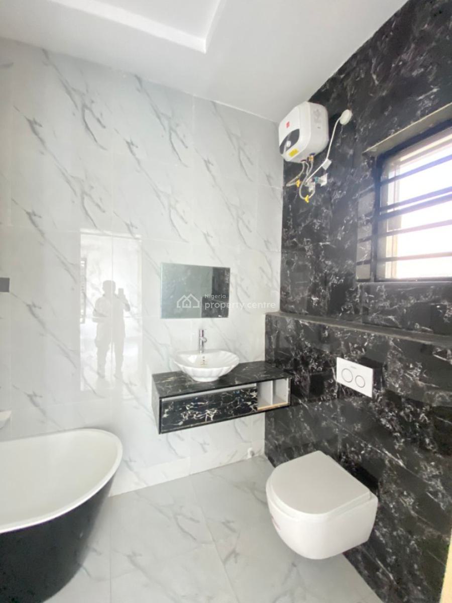 Contemporary 4 Bedroom Semi Detached Duplex with Bq, Orchid Road, Lekki, Lagos, Semi-detached Duplex for Rent