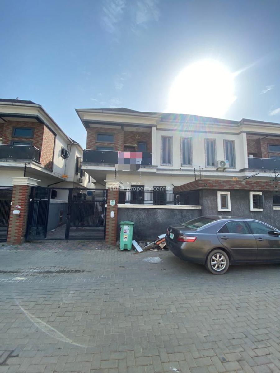 4 Bedrooms Semi Detached Duplex with Bq, Orchid Road, Lekki, Lagos, Semi-detached Duplex for Rent