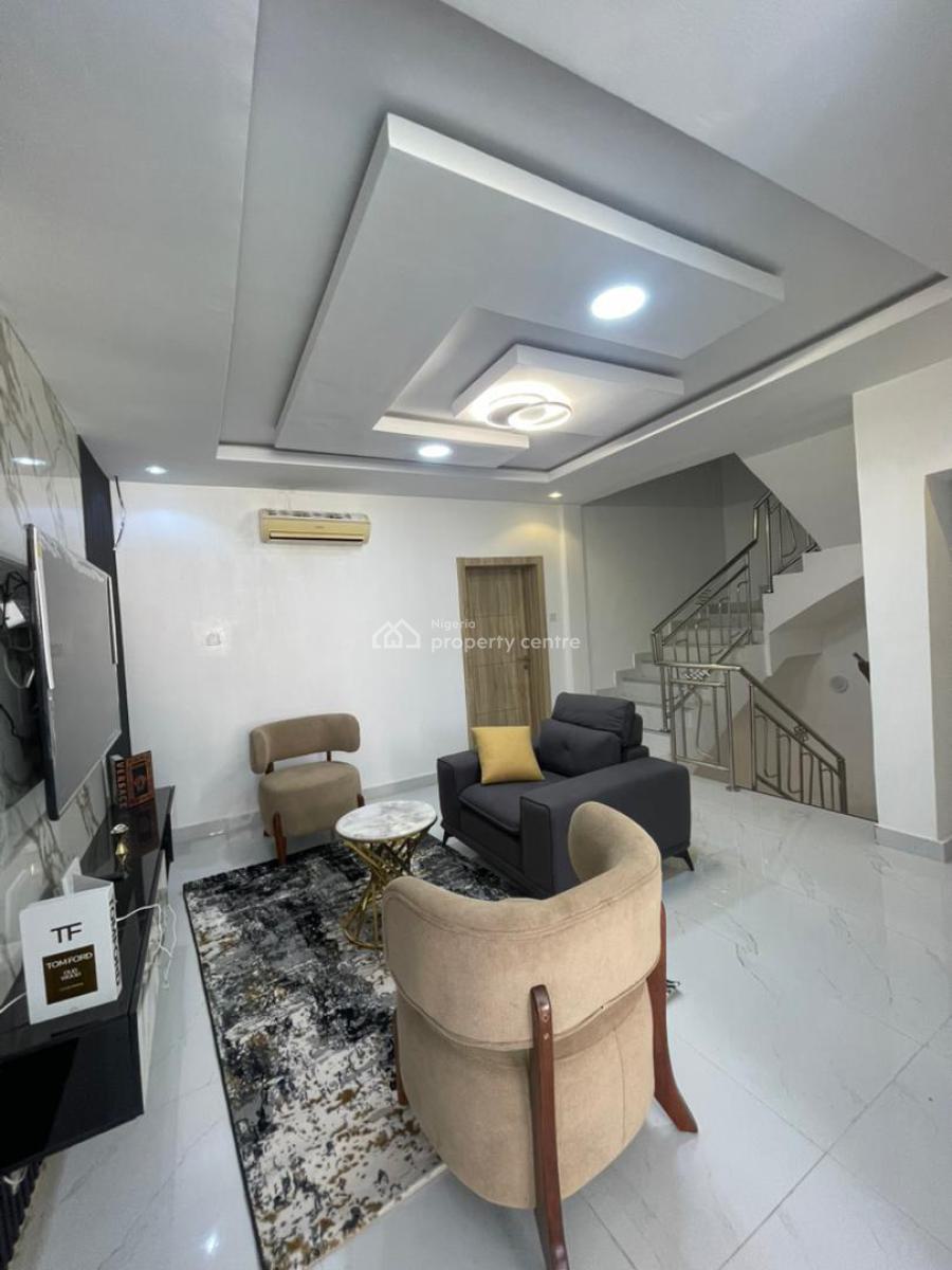 Furnished Luxury Fully Fitted 4 Bedrooms Terrace -duplex House with Bq, Ikeja, Lagos, Terraced Duplex for Sale
