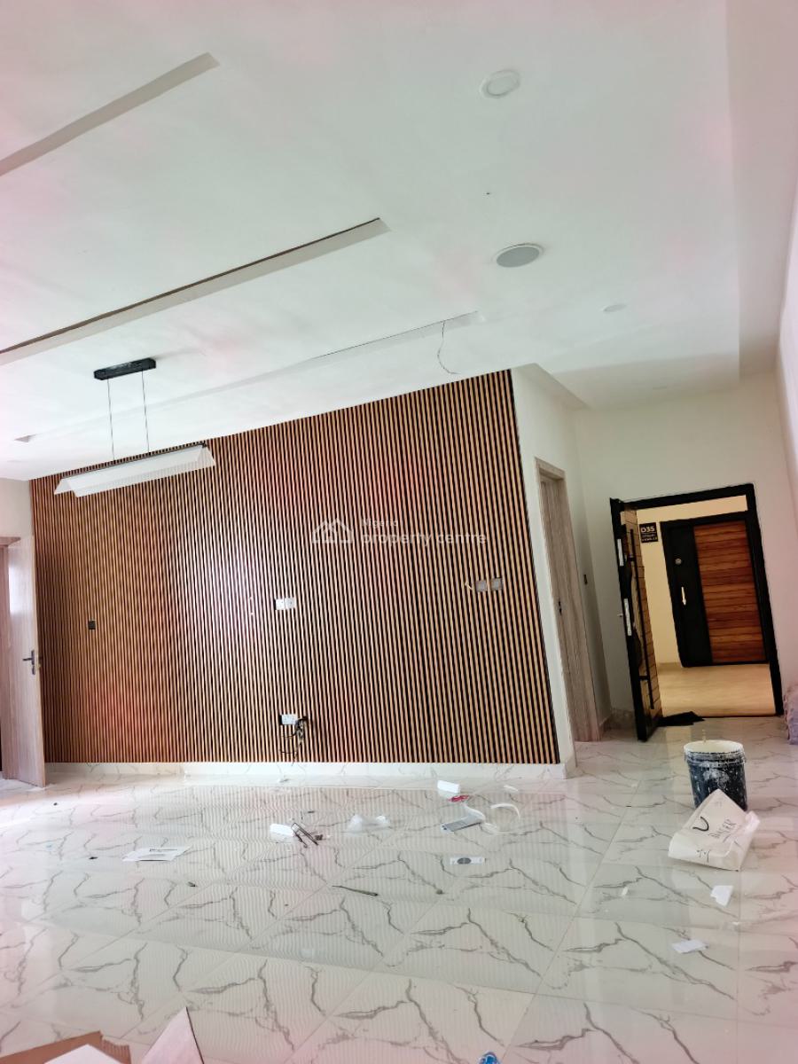 Smart Spacious Conducive 2 Bedrooms Apartment Upstairs, in 24/7 Power Supply Estate with Call Before Entering, at Abraham Ades, Ajah, Lagos, Flat / Apartment for Rent