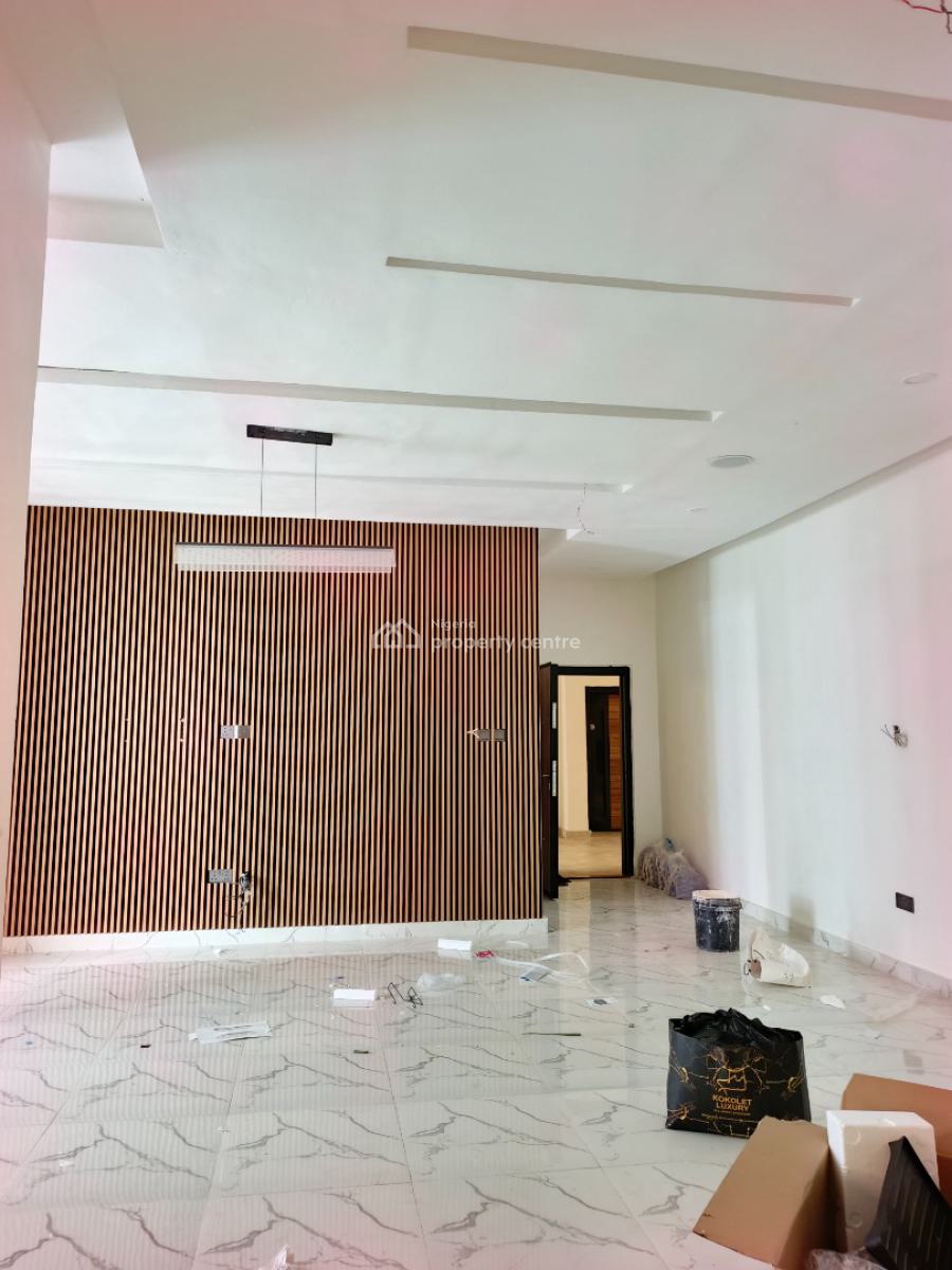 Smart Spacious Conducive 2 Bedrooms Apartment Upstairs, in 24/7 Power Supply Estate with Call Before Entering, at Abraham Ades, Ajah, Lagos, Flat / Apartment for Rent