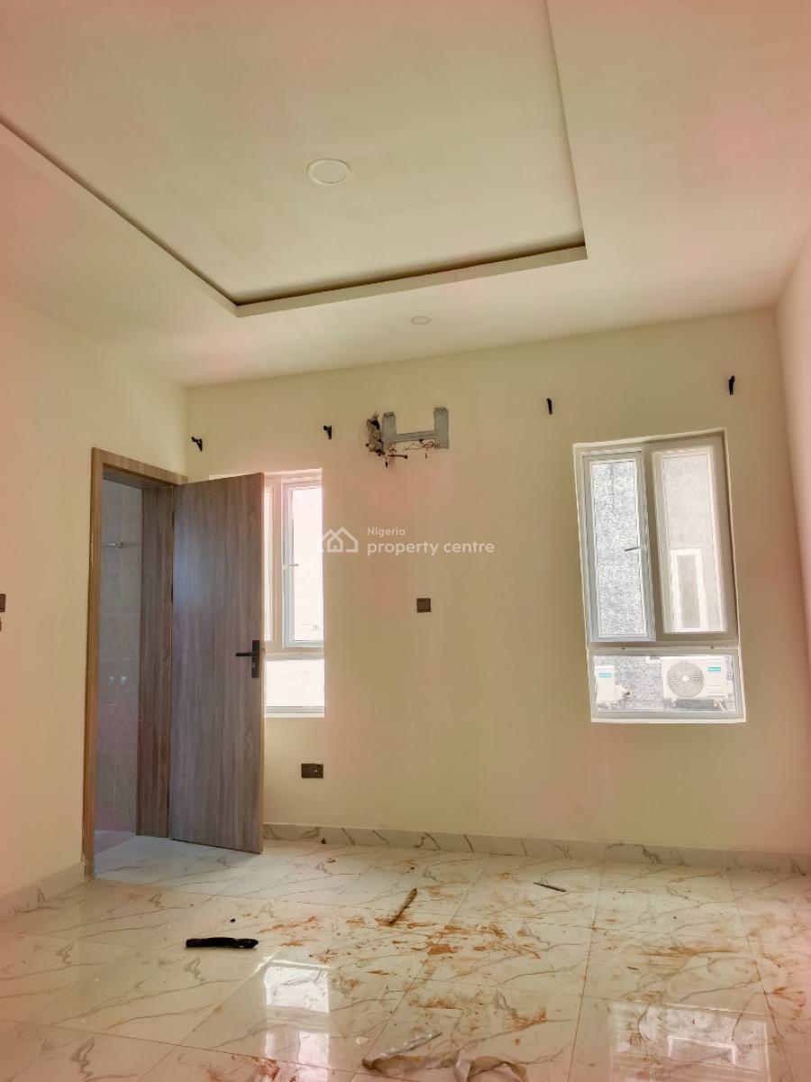 Smart Spacious Conducive 2 Bedrooms Apartment Upstairs, in 24/7 Power Supply Estate with Call Before Entering, at Abraham Ades, Ajah, Lagos, Flat / Apartment for Rent