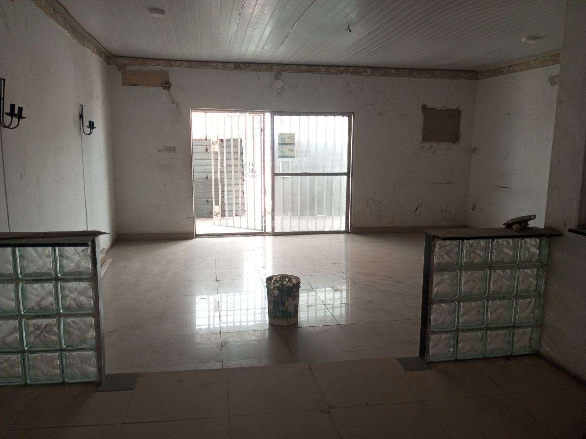 Commercial Or Residential 4 Bedrooms Flat, Upstairs, Self Stairs Facing Express, Ajah, Lagos, Flat / Apartment for Rent