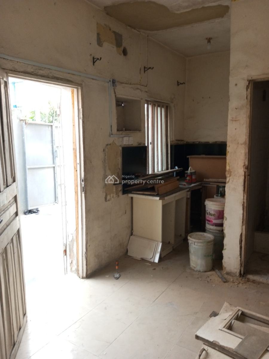 Renovating Self Contain in a Good Location, Directly Facing The Express, Ajah, Lagos, Self Contain (single Rooms) for Rent