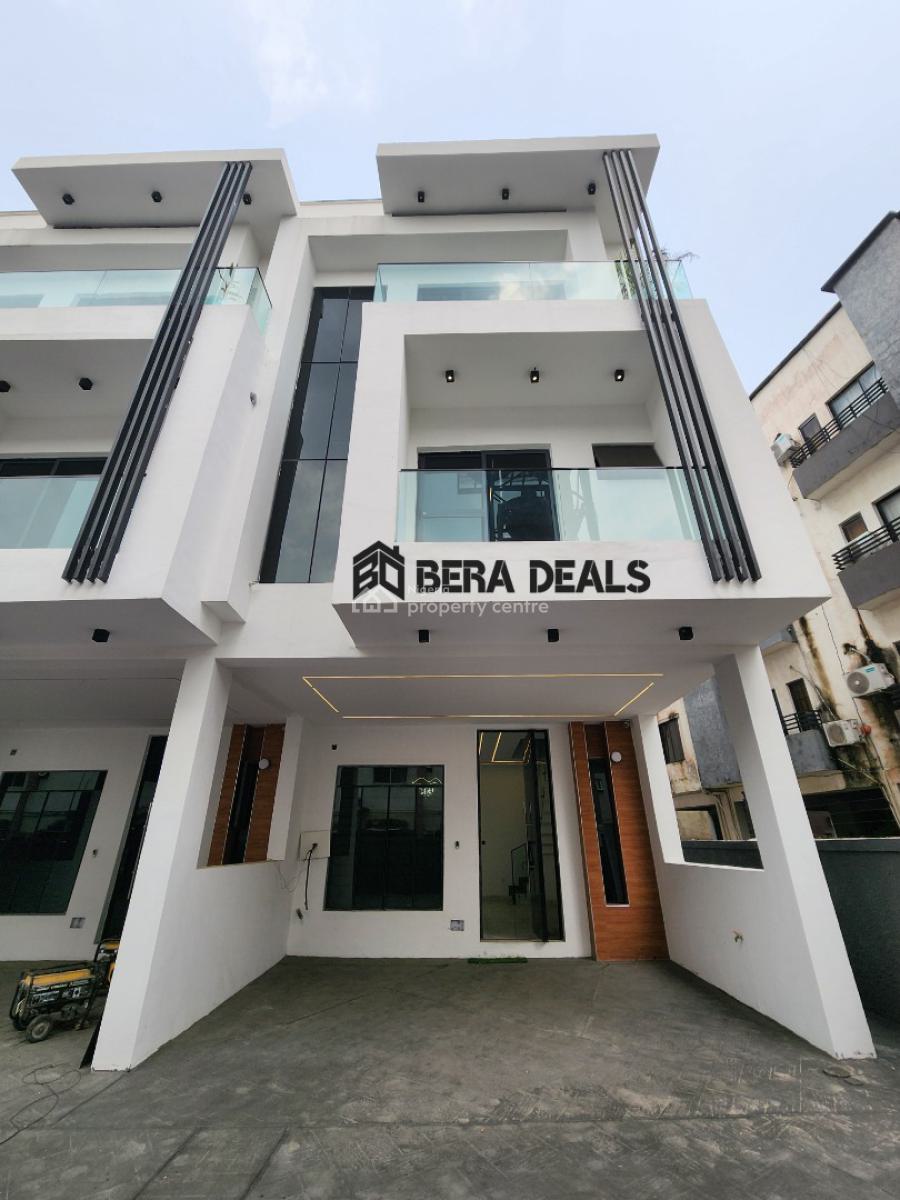 Newly Built Four(4) Bedroom Townhouses, Osapa, Lekki, Lagos, Terraced Duplex for Sale