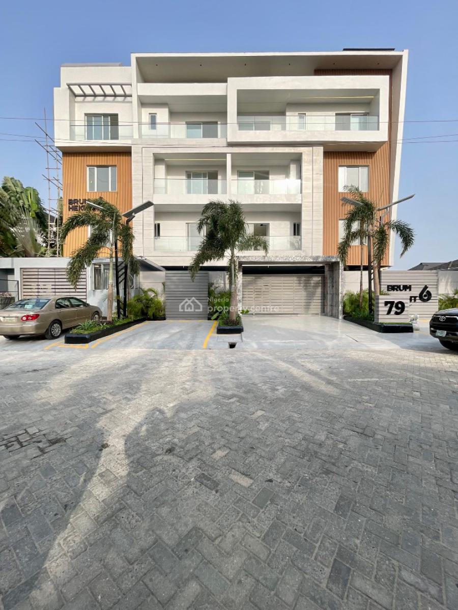 Exclusively Finished 4-bedroom Terrace Duplex with Private Compound & Bq, Lekki Phase 1, Lekki, Lagos, Terraced Duplex for Sale