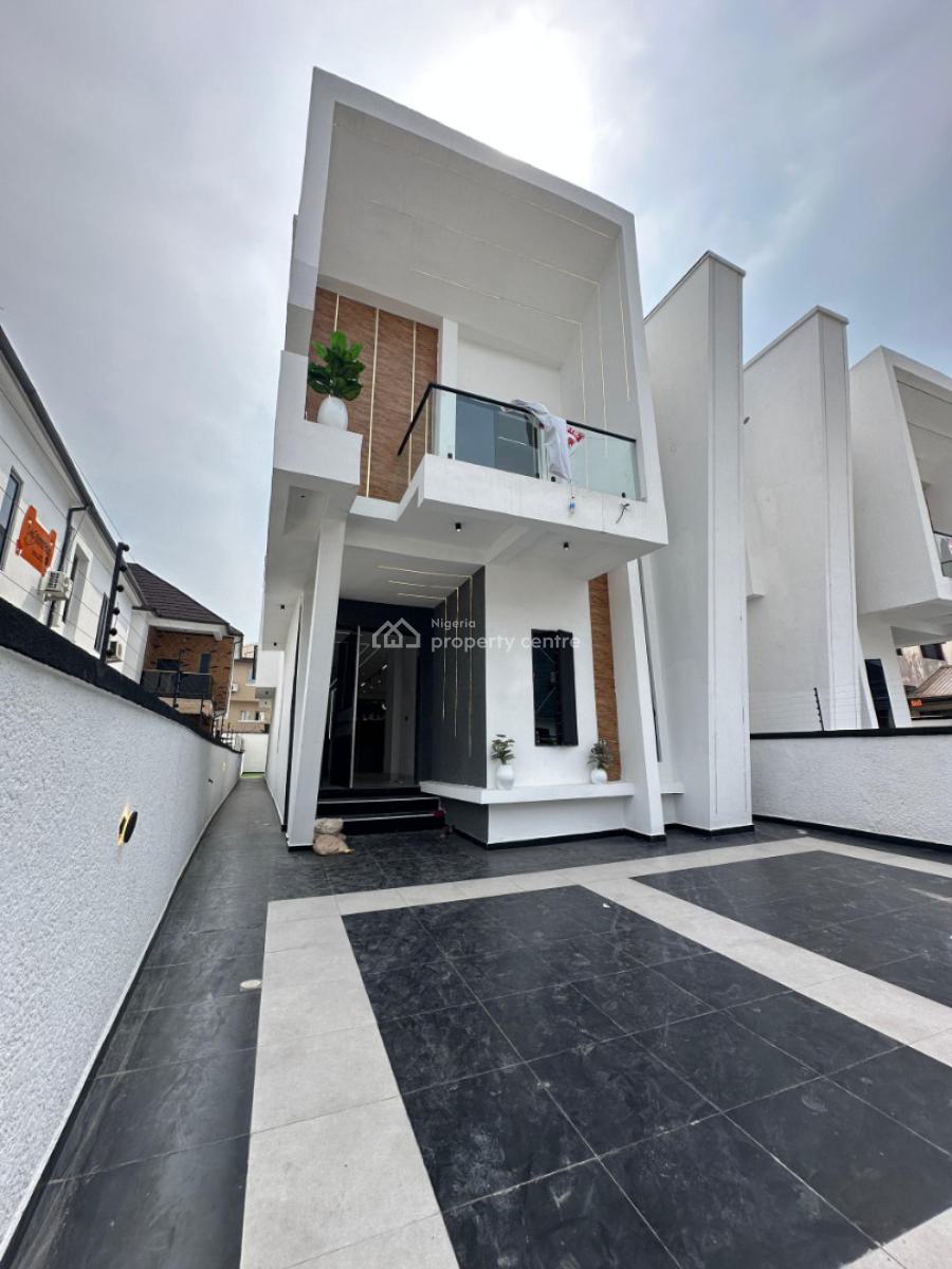 Magnificent 5 Bedroom Duplex with a Pool,bq,and a Gym All Ensuite, Ajah, Lagos, Detached Duplex for Sale