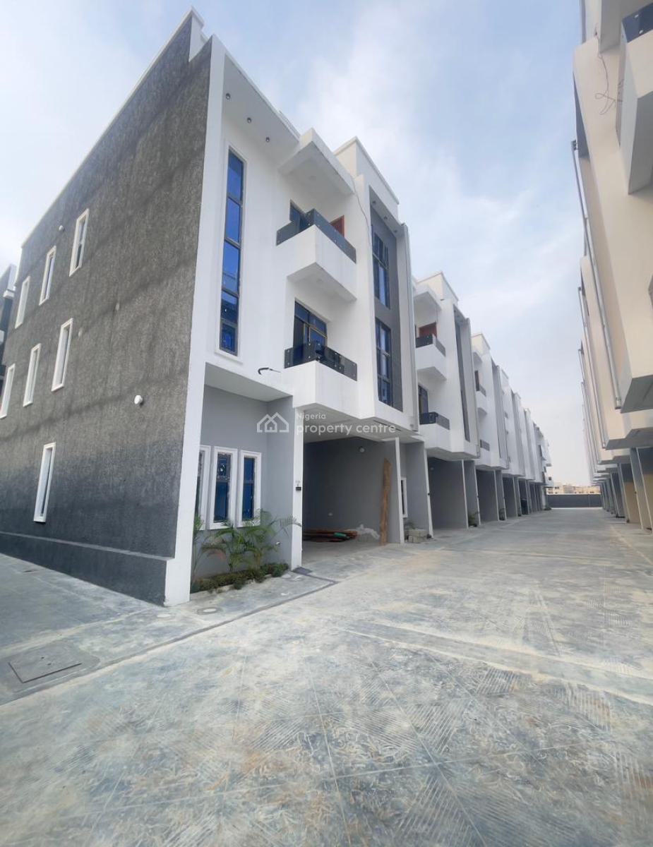 Spacious 4 Bedroom Serviced Terraced Duplex with Bq, Ikate, Lekki, Lagos, Terraced Duplex for Sale