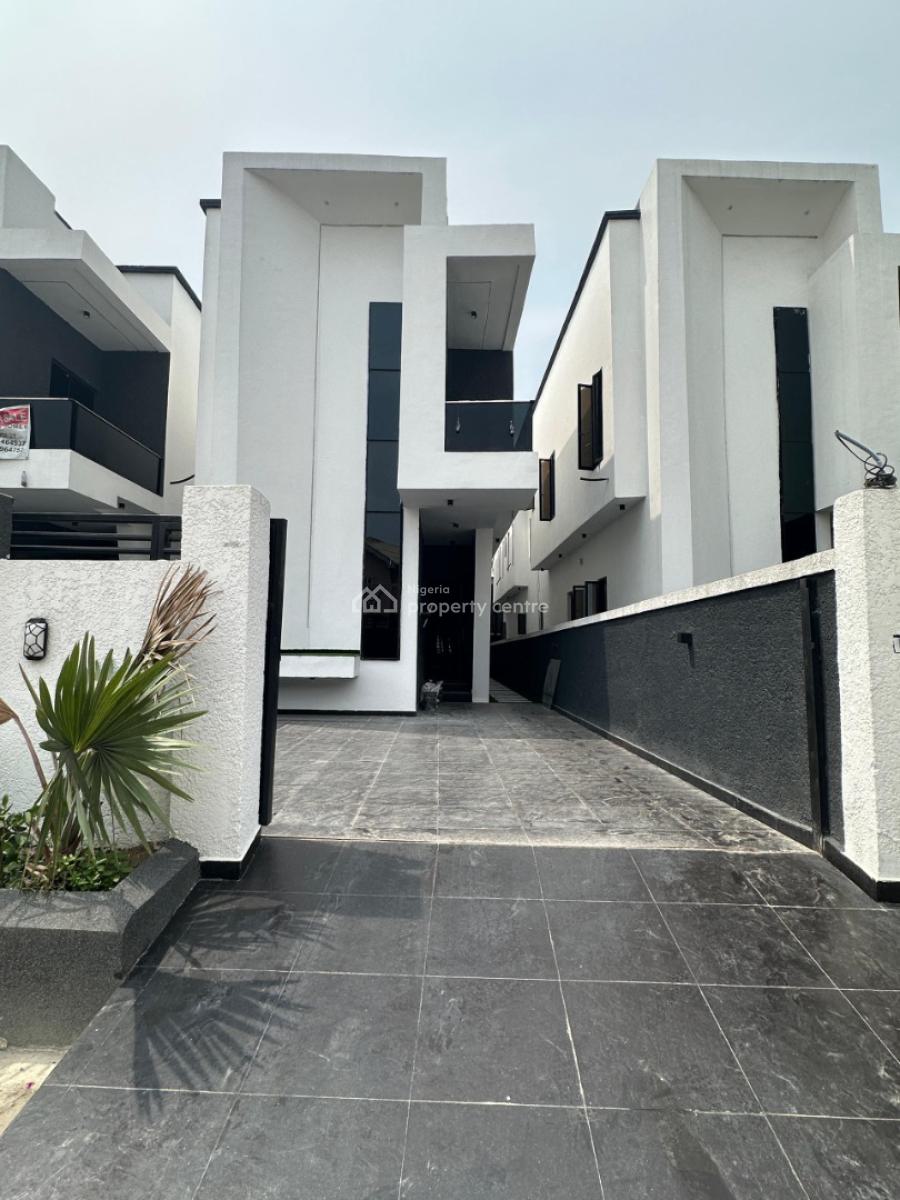 Well Defined and Gorgeous 5 Bedroom Duplex with a Bq and a Pool, Ajah, Lagos, Detached Duplex for Sale
