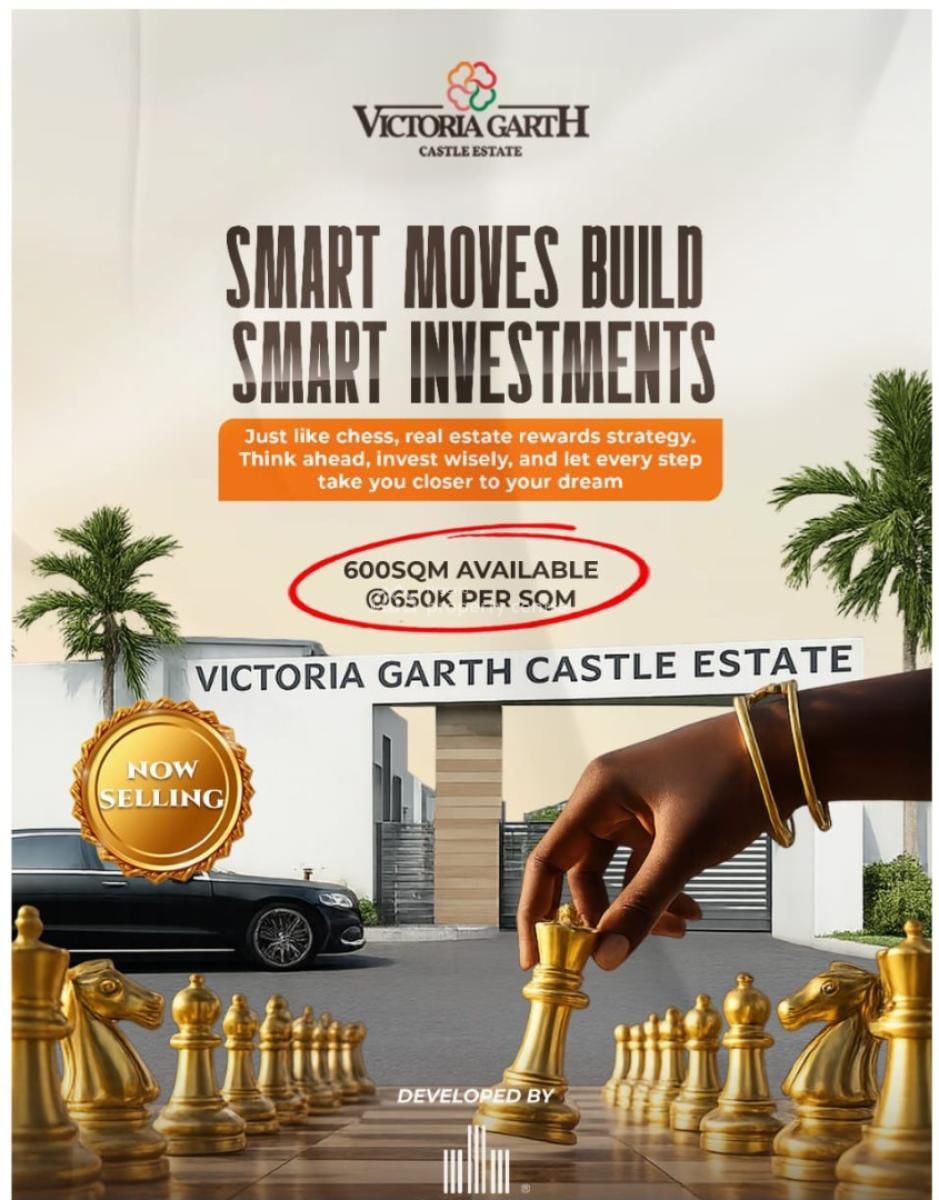 Land with C of O, Victoria Garth Castle Estate Located at Road 1 Vgc Main, Lekki, Lagos, Residential Land for Sale