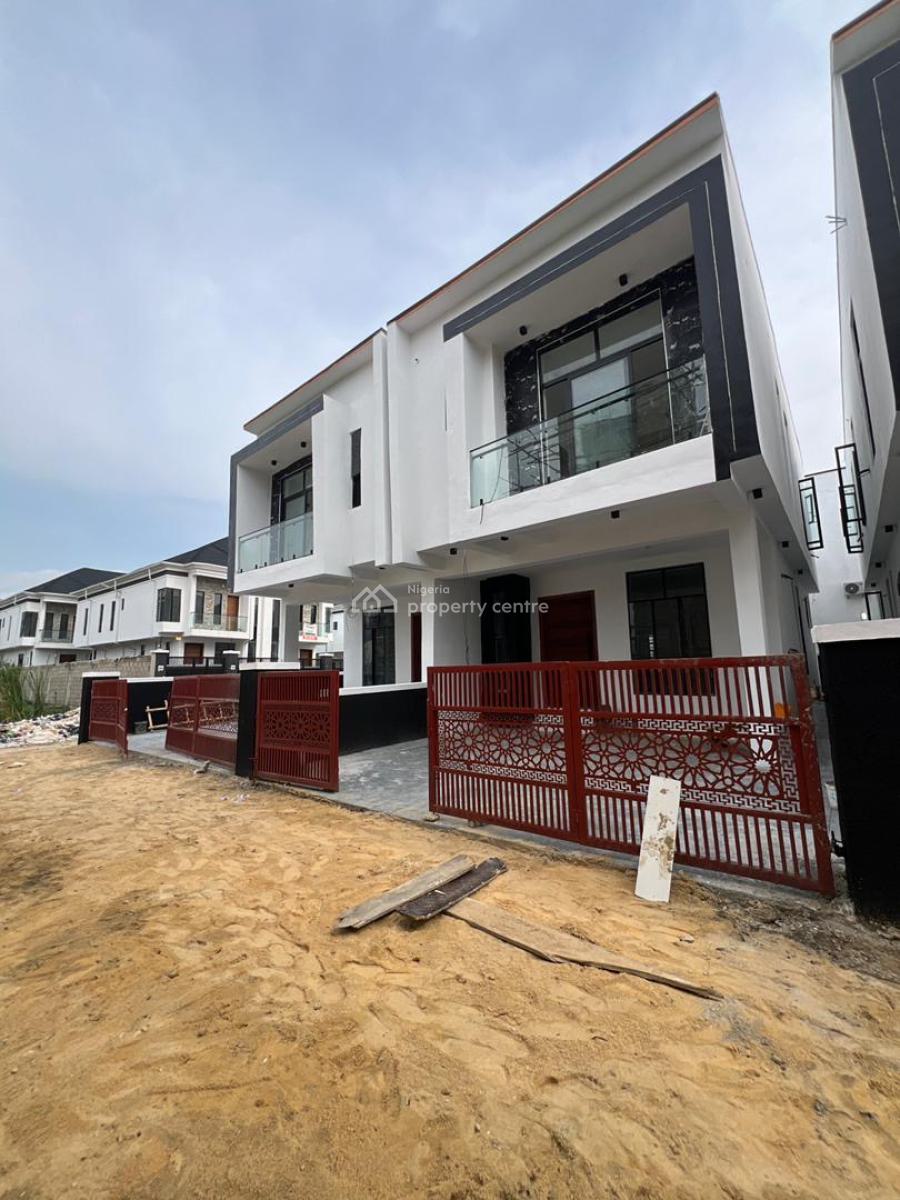 Beautifully Finished 4 Bedroom Semi-detached Duplex, Ikota, Ikota, Lekki, Lagos, Semi-detached Duplex for Sale