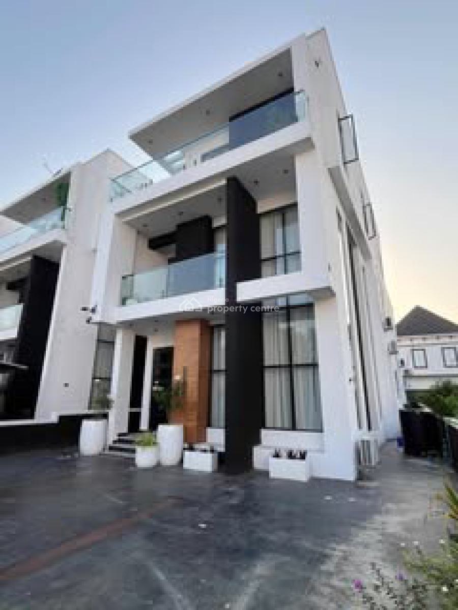 Fully Furnished 5 Bedroom Home with Swimming Pool, Gym, Cinema & Open, Ikota Lekki, Ikota, Lekki, Lagos, Detached Duplex for Rent