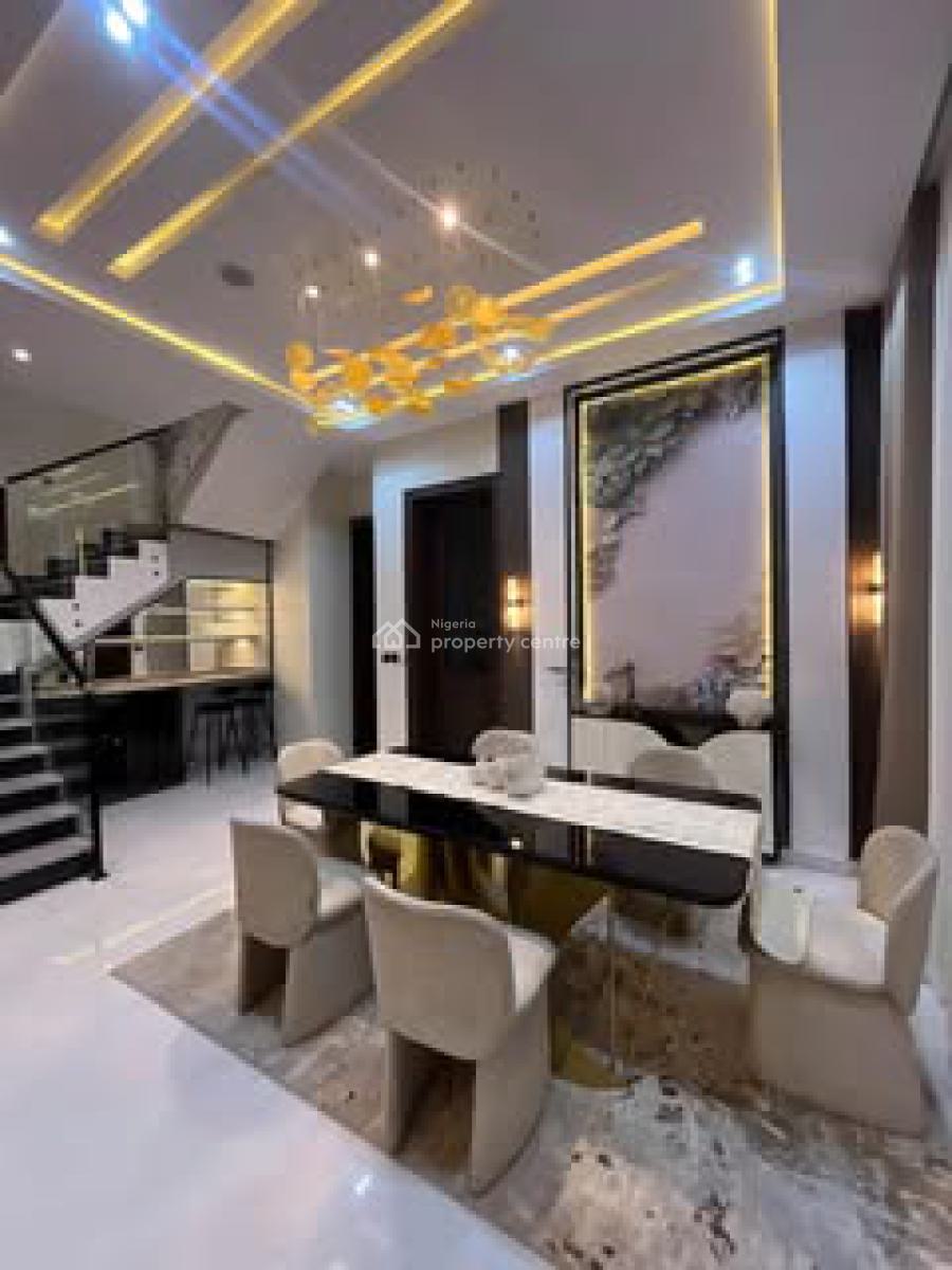 Fully Furnished 5 Bedroom Home with Swimming Pool, Gym, Cinema & Open, Ikota Lekki, Ikota, Lekki, Lagos, Detached Duplex for Rent