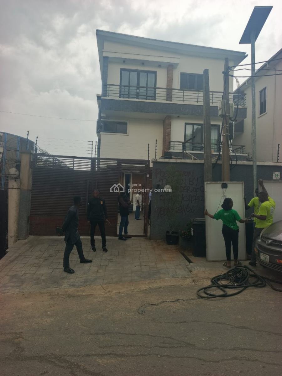 Five 5 Bedroom Duplex with Two Rooms Bq, Awuse Estate, Opebi, Ikeja, Lagos State, Opebi, Ikeja, Lagos, Detached Duplex for Sale