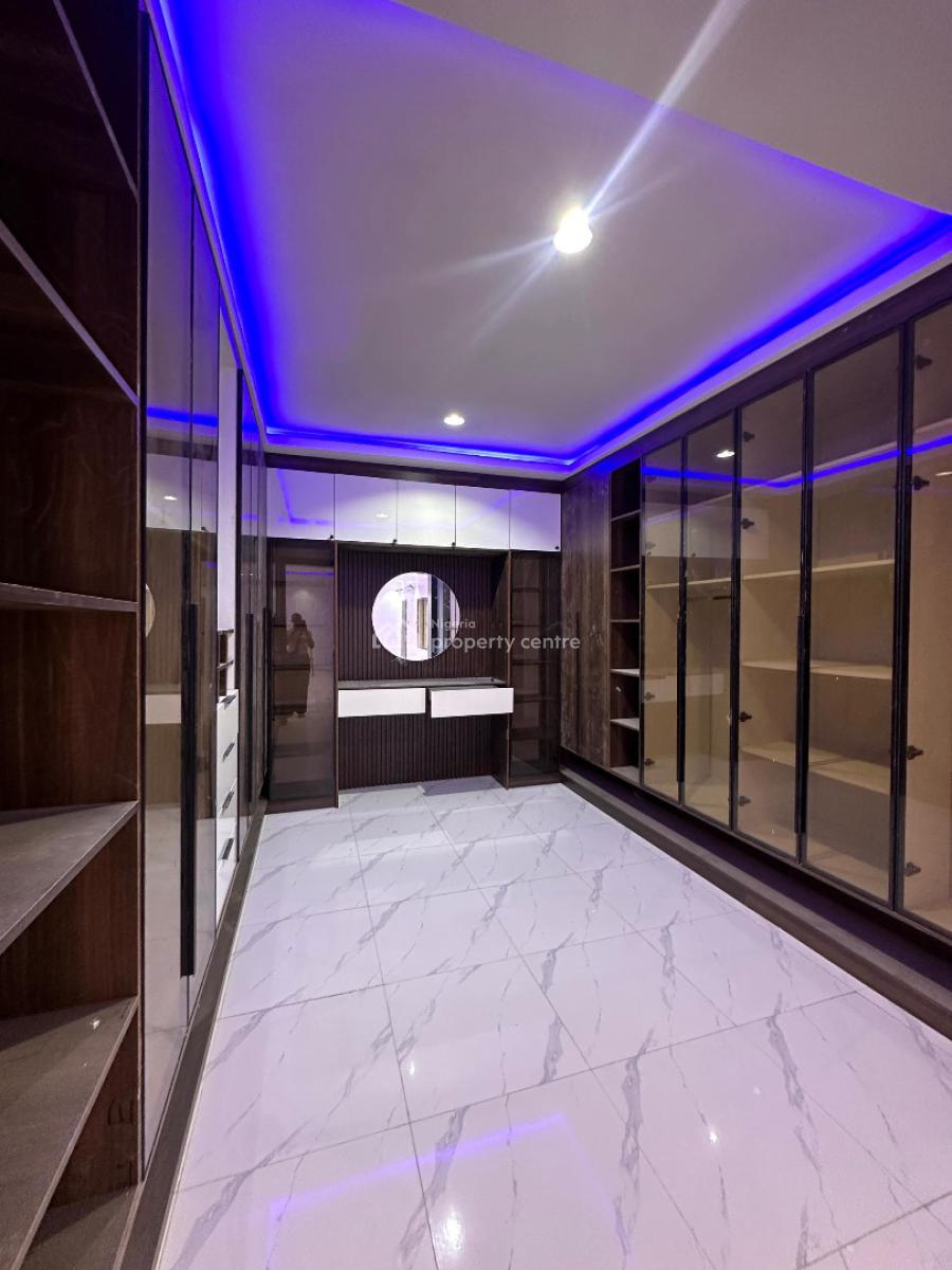 Newly Built 5 Bedroom Semi Detached Duplex with Bq and Swimming Pool, Guzape District, Abuja, Semi-detached Duplex for Rent