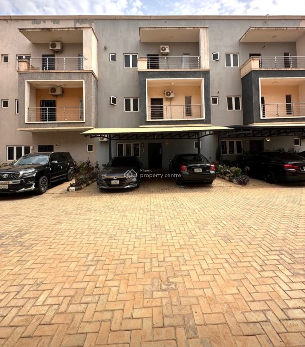 4 Bedroom Terrace Duplex with a Bq, Gilmore, Jahi, Abuja, Terraced Duplex for Rent