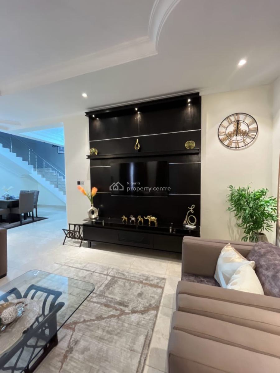 Furnished 4 Bedrooms Semi Detached Duplex with a Bq, Ikate, Lekki, Lagos, House for Rent