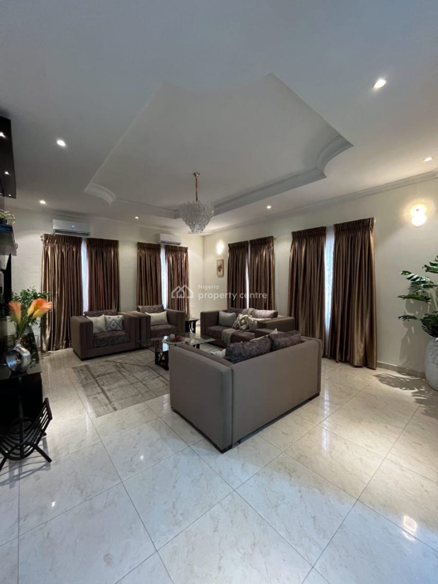 Furnished 4 Bedrooms Semi Detached Duplex with a Bq, Ikate, Lekki, Lagos, House for Rent