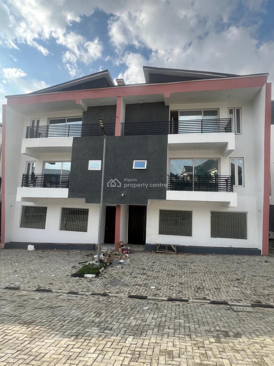4 Bedroom Terrace with 2 Living Rooms ,2 Floor Plan, Asokoro District, Abuja, Terraced Duplex for Rent