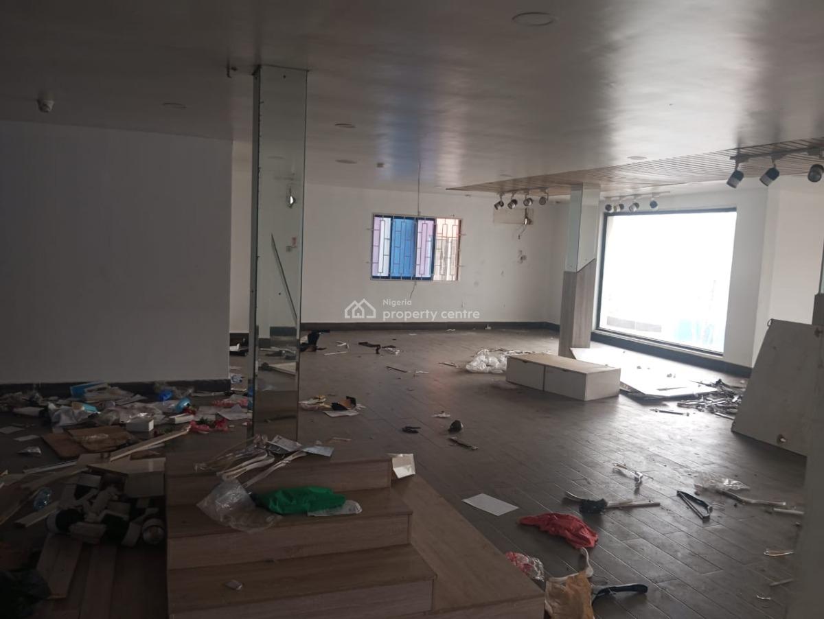 an Open Commercial Space Measuring 300sqm, Along Opebi Road, Opebi, Ikeja, Lagos, Office Space for Rent