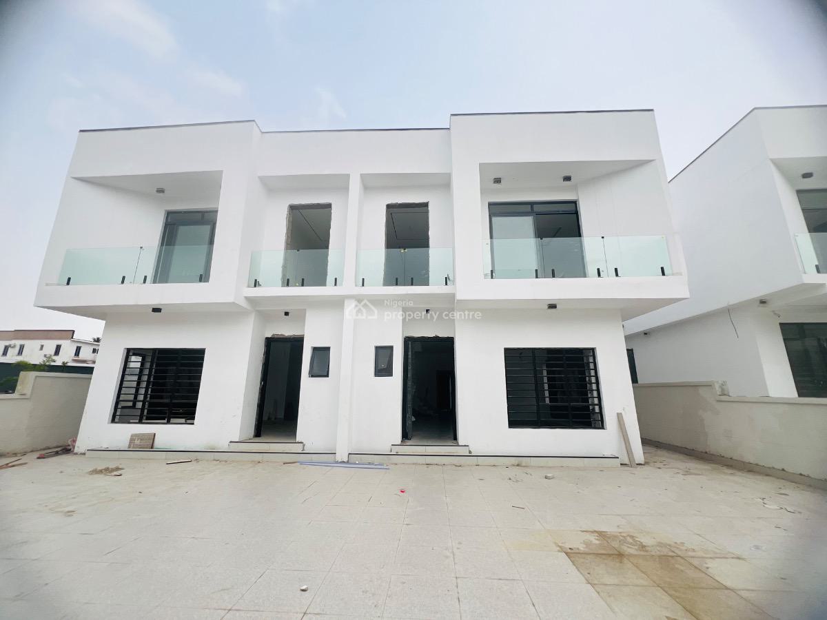 4bedroom Semi Detached Duplex with Bq, Orchid Road, Lekki, Lagos, Semi-detached Duplex for Sale