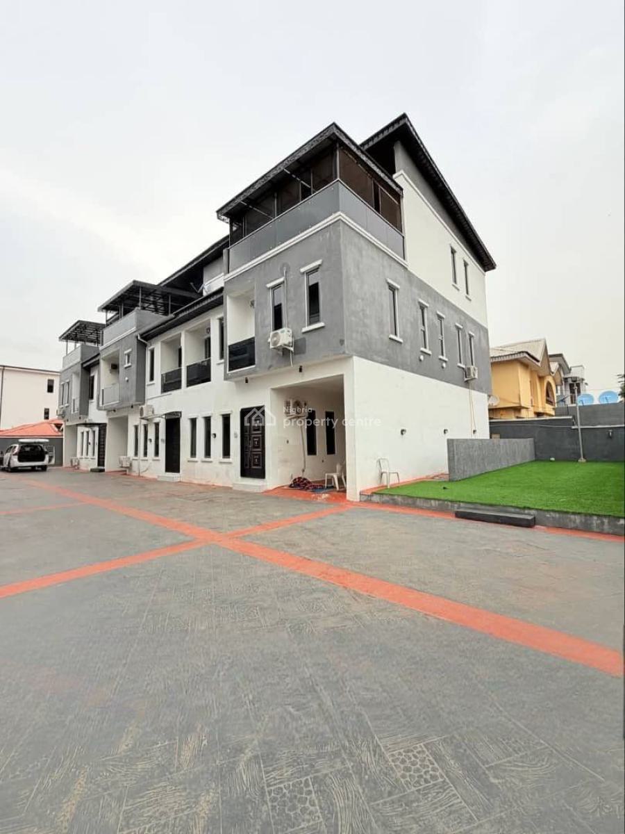Exquisite 4 Bedroom Terrace Duplex with Bq in Serene Estate, Gra Phase 1, Magodo, Lagos, Terraced Duplex for Sale