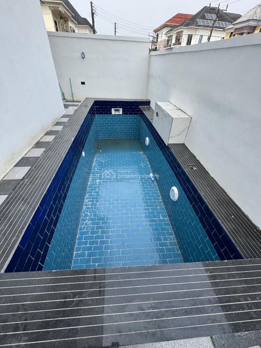 Standard 5 Bedroom Detached Duplex Within an Estate with Swimming Pool, Ikota, Ikota, Lekki, Lagos, Detached Duplex for Sale