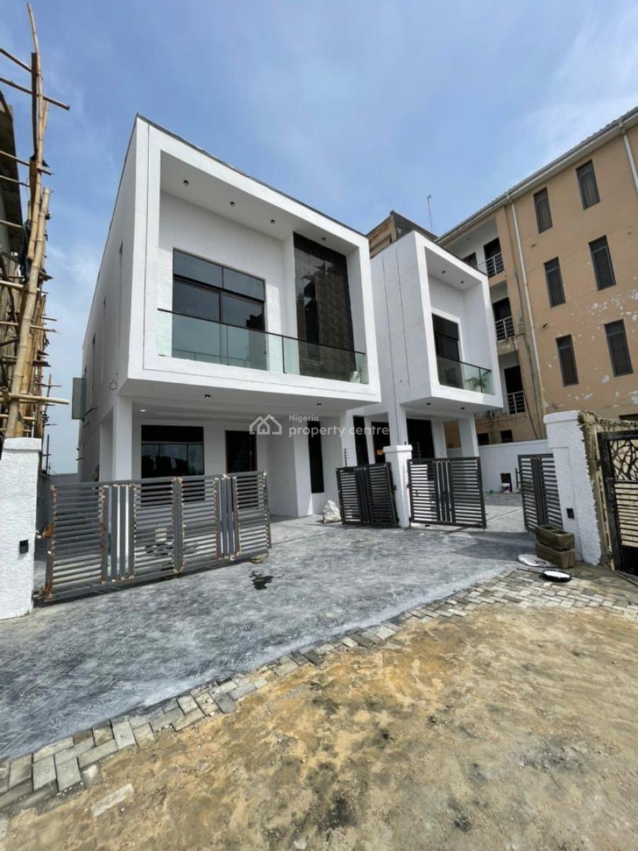 Gorgeously Finished 4 Bedroom Semi-detached Duplex, Ikota, Lekki, Lagos, Semi-detached Duplex for Sale